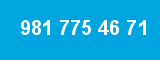981 775 46 71 981 775 46 71